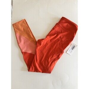 Outdoor Voices Zoom 7/8 Leggings | Sunstone/Paprika/Peach NWT - Small